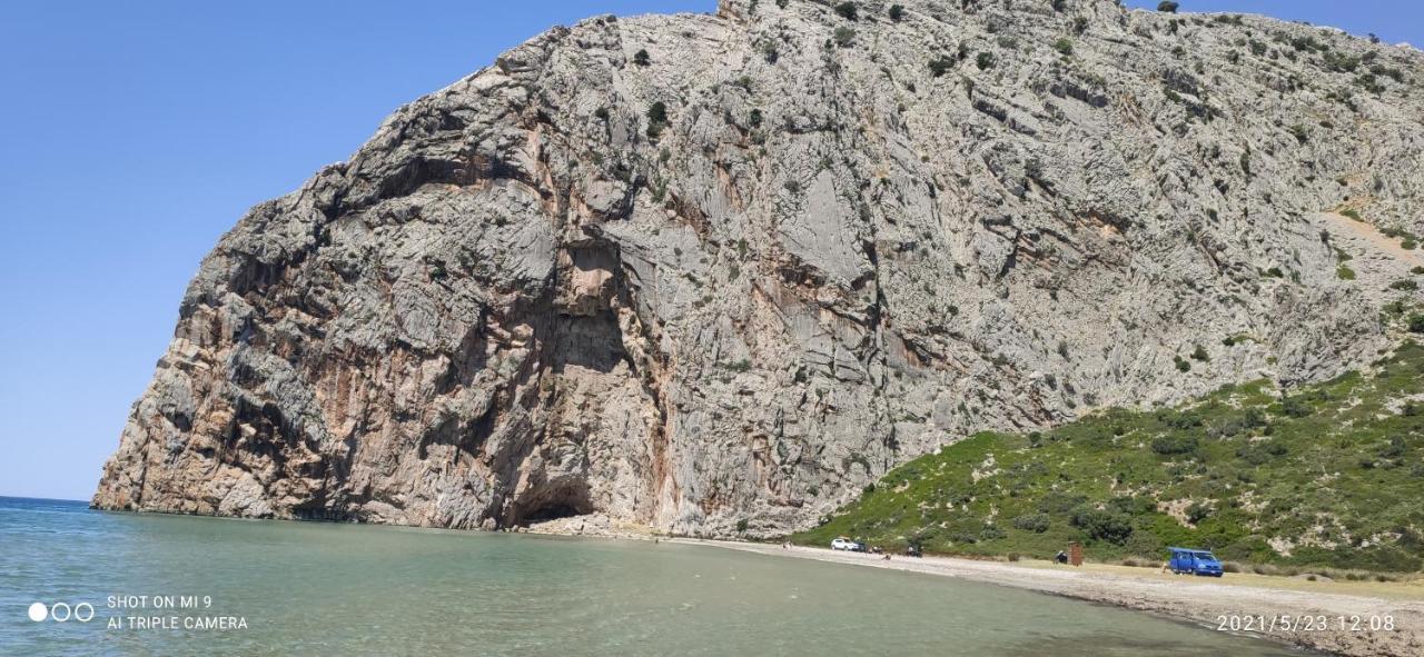 Ioannis - Zimmer Mit Zugang Zu Terrasse Gavrolimni Bagian luar foto